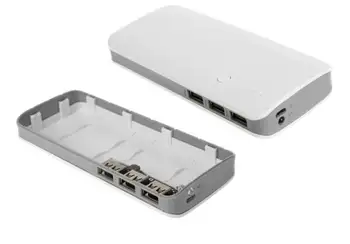 کیس پاوربانک سه خروجی USB به همراه برد 5 باتری