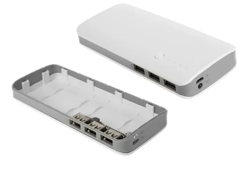کیس پاوربانک سه خروجی USB به همراه برد 5 باتری